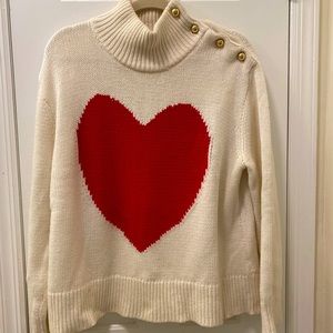 Kate Spade heart sweater